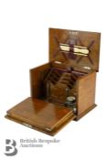 Edwardian Oak Stationery Box