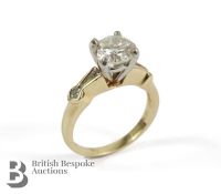 14ct White Gold Diamond Ring