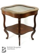 Mahogany Bijouterie Table