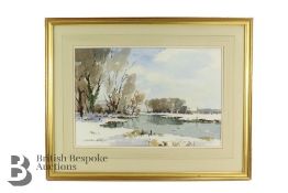 J. Fletcher-Watson RI & RBA Watercolour