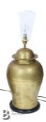 Besselink and Jones 'Temple Jar' Lamp