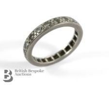 Platinum and Diamond Eternity Ring