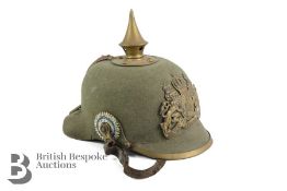 WWI Bavarian Pickelhaube