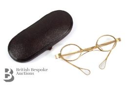Pair of 14/15ct Gold Spectacles
