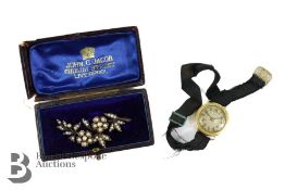 18ct Gold Cocktail Wrist Watch