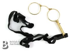 Pair of Antique Yellow Gold Lorgnette