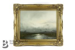 J. Hilliard Oil on Canvas