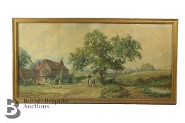 John Faulkner Irish (1835-1894) Watercolour