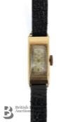 Ladies Vintage 14ct Gold Cocktail Watch
