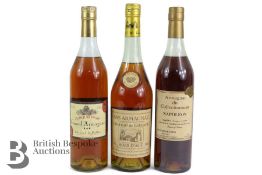 Three Bottles of Armagnac