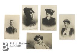 Black and White Russian Ballet Dancer Postcards