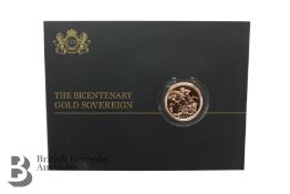 2017 The Bicentenary Gold Sovereign