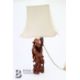 Chinese Root Carving Lamp Base - Image 1 of 5