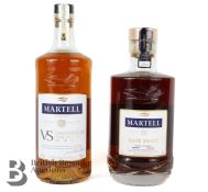 Two Bottles of French Cognac