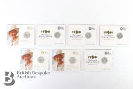 The Royal Mint Brilliant Silver £20 Coins