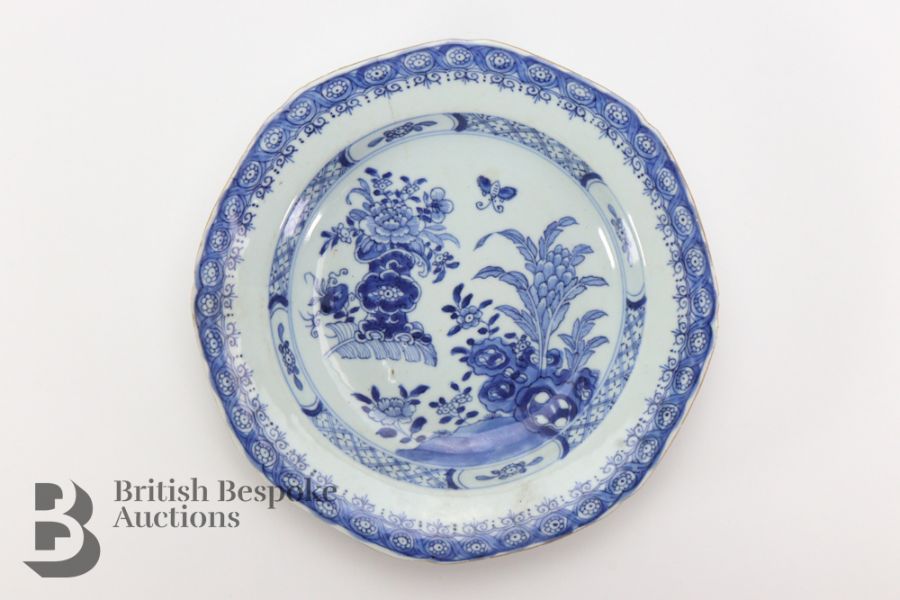 Pair of 19th Century Blue and White Plates - Image 9 of 13
