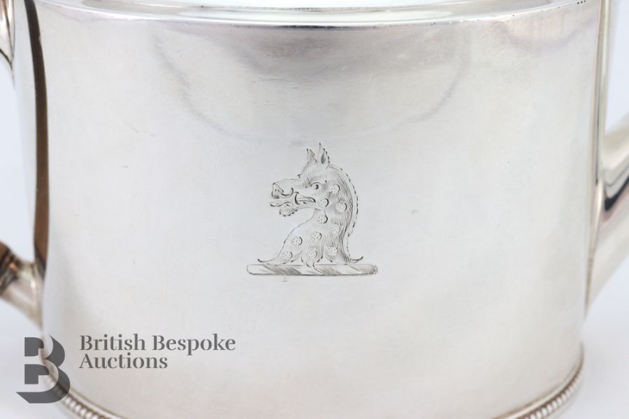Georgian Silver Tea Pot - Image 4 of 6