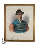 Lithograph of The Late Fred Archer