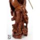 Chinese Root Carving Lamp Base - Image 4 of 5