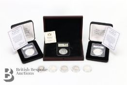 Silver Proof US Dollar Coins