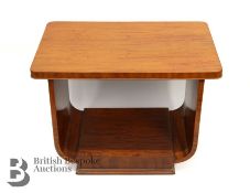 Art Deco Teak Occasional Table