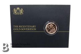 2017 The Bicentenary Gold Sovereign