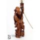Chinese Root Carving Lamp Base - Image 2 of 5