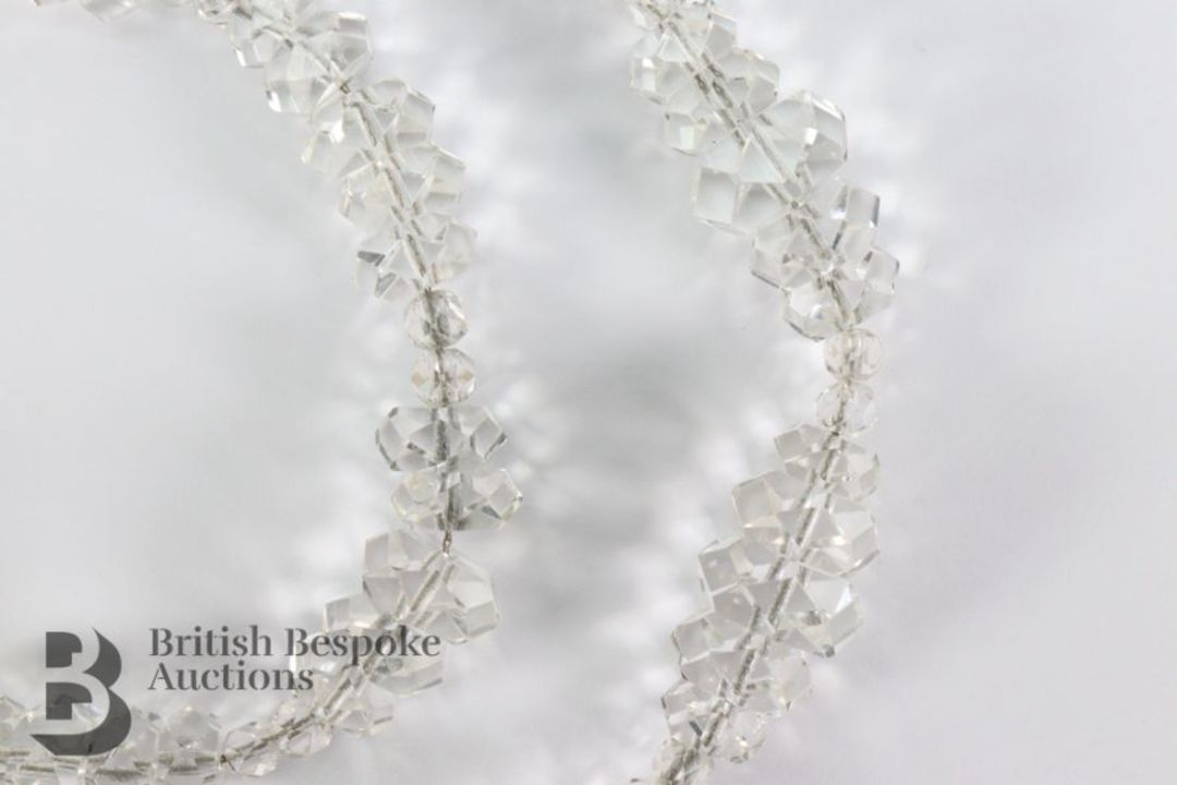 Edwardian Cut-Crystal Necklace - Image 3 of 3