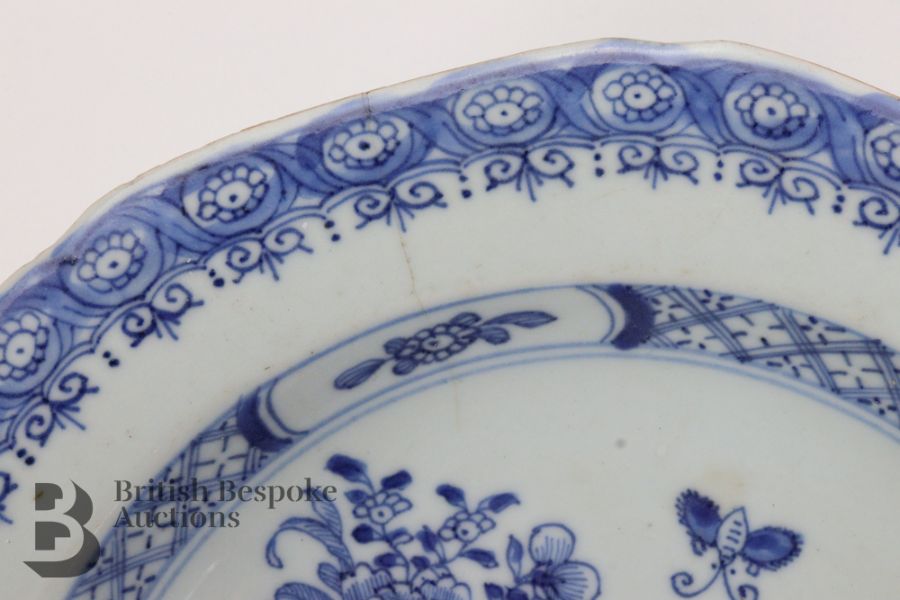 Pair of 19th Century Blue and White Plates - Image 11 of 13
