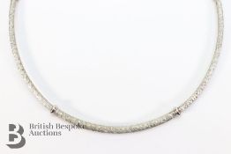 9ct Gold Collarette - The Late Dame Beryl Grey