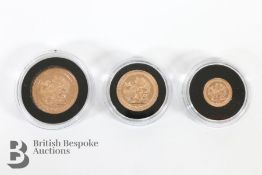 East India Company London Gold Sovereign Set 2021