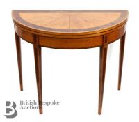 Sheraton Demi-Lune Table