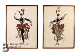 Erté (Romain de Tirtoff - 1892-1990) Costume Designs