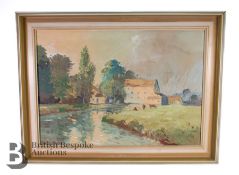 Marcus Holley Ford (1914-1989) Oil on Canvas