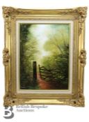 Peter Snell (20th century) Oil on Canvas