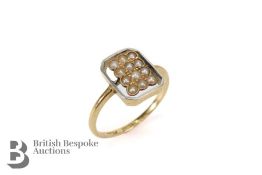 Antique Seed Pearl Ring