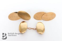 Pair of 9ct Gold Cufflink's
