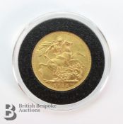 George V Full Gold Sovereign
