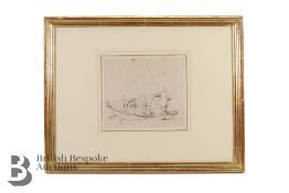 George Chinnery (1774-1852) Ink and Wash