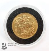Queen Victoria Full Sovereign