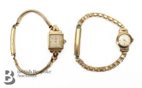 9ct Gold Wrist Watch and
