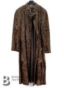Persian Lamb Evening Overcoat