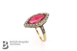 18ct Ruby Ring