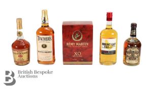 Five Bottles of Spirit