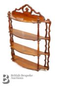 Fruit wood Display Unit