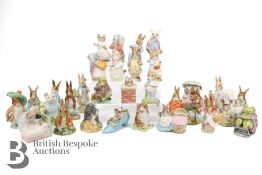 Collection of Beswick Beatrix Potter Figurines
