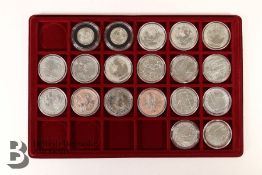 Tray of Silver Britannia