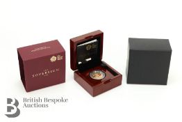 The Sovereign 2015 Gold Proof Coin Fifth Portrait - First Edition The Royal Mint