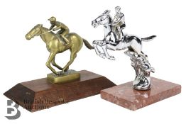 Desmo Horse and Jockey Mascot