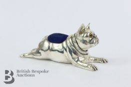 Large Silver Pin Cushion